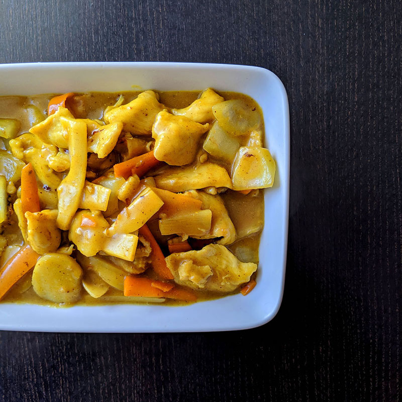 Trung's Restaurant delicious savoury house curry